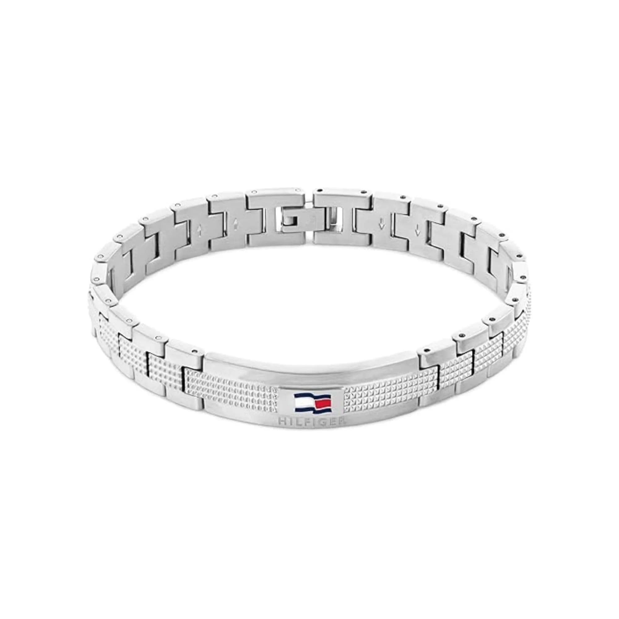 Tommy Hilfiger Men's Jewelry Stainless Steel Link Bracelet Silver | Bold, Durable & Stylish - main product image