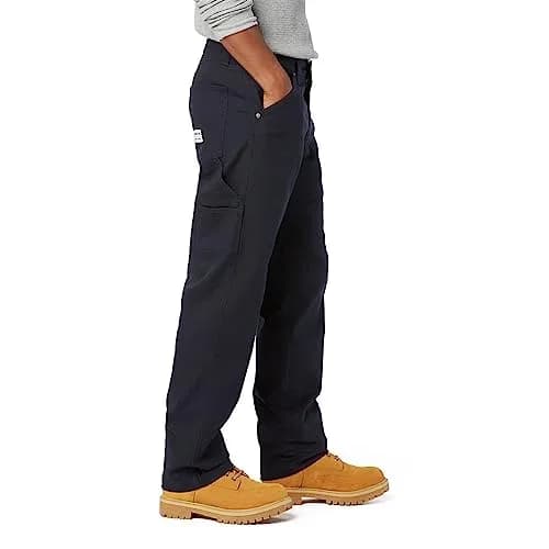 Levi Strauss Signature Gold Men's Carpenter Jeans Raven 29W x 29L | Durable Cotton Blend with Utility Pockets thumbnail 2