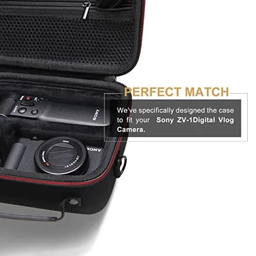 LTGEM Camera Case Compatible with Sony ZV-1F / ZV-1 / ZV-1 II | Shockproof & Water-Resistant thumbnail 6