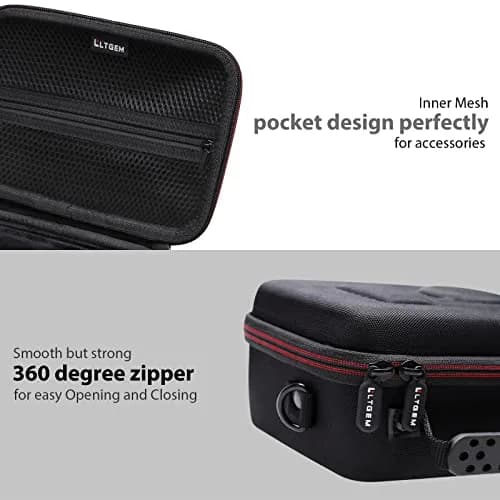 LTGEM Camera Case for Sony Alpha ZV-E10 / ZV-1F / ZV-1 / ZV-1 II Vlog Camera, 20.3cm x 15.2cm x 10.4cm (8" x 6" x 4.1") | Shockproof EVA Travel Bag with Strap thumbnail 6
