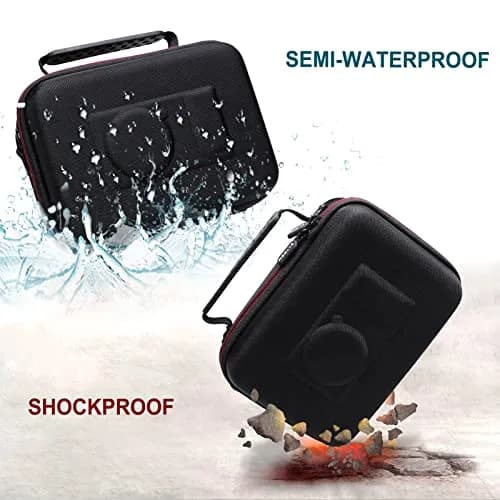 LTGEM Camera Case for Sony Alpha ZV-E10 / ZV-1F / ZV-1 / ZV-1 II Vlog Camera, 20.3cm x 15.2cm x 10.4cm (8" x 6" x 4.1") | Shockproof EVA Travel Bag with Strap thumbnail 7
