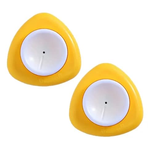 jawbush Egg Piercer with Stainless Steel Pin & Magnetic Base, 2 Pack | Prevents Cracking, Aids Peeling thumbnail 1