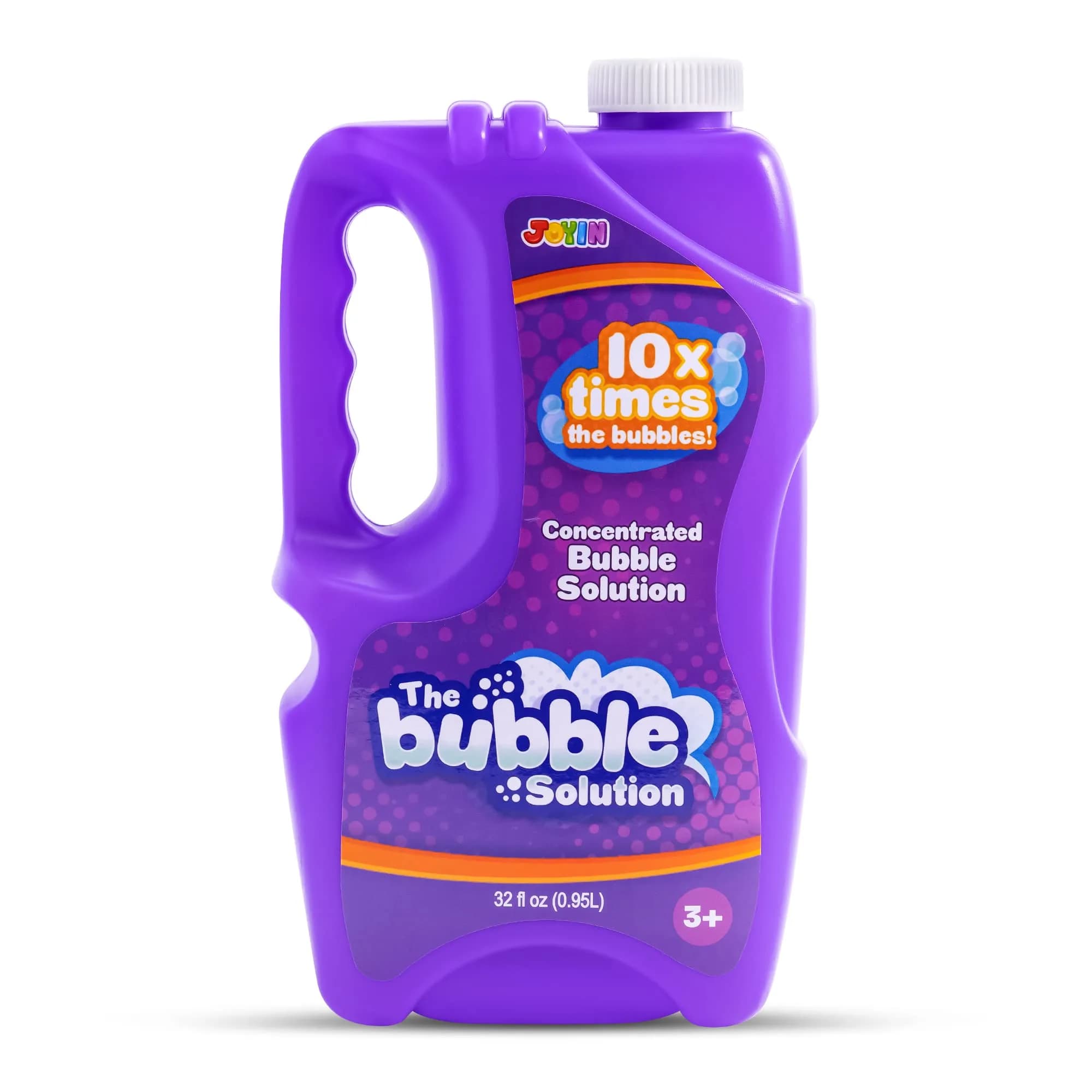 JOYIN Pink Bubble Solution Refills 946ml (32 fl oz) | Concentrated for Giant Bubbles — Purple