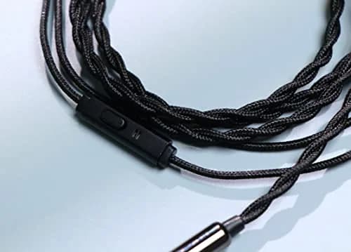 Linsoul Tripowin Zombur 4N OFC in Ear Monitor Cable with Mic, 3.5mm Plug, 1.25m (2-Pin Connector) thumbnail 6