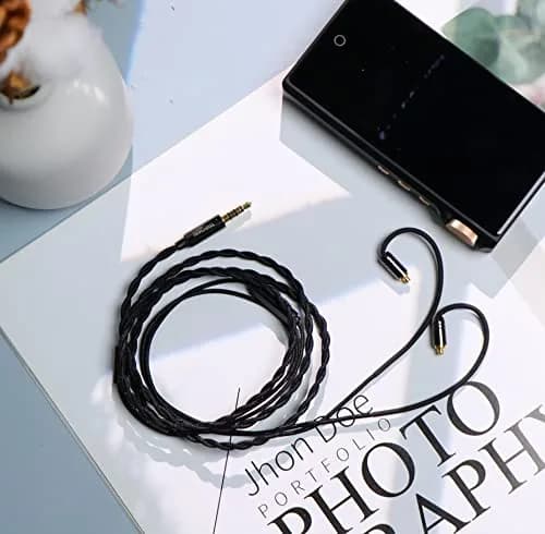 Linsoul Tripowin Zombur 4N OFC in Ear Monitor Cable 1.25m (4ft) with 3.5mm Plug | High Purity Oxygen Free Copper thumbnail 4