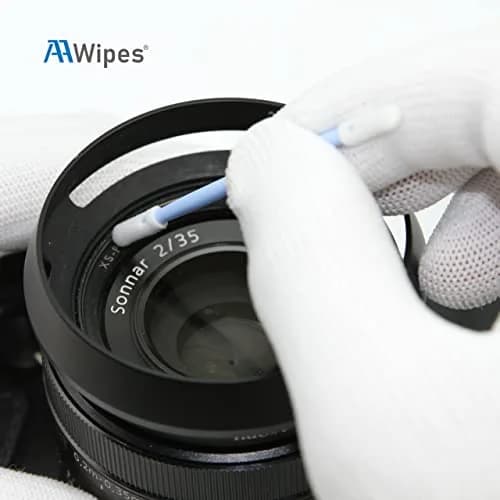 AAwipes 3" Foam Cleaning Swabs Double Ended with Round Heads 100pcs | Micro-precision, Absorptive, Solvent-Resistant thumbnail 4