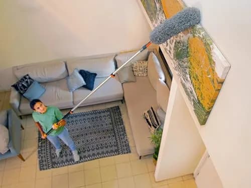 EXTEND-A-REACH 20 Foot High Ceiling Duster Kit with Extension Pole | Extendable Dusting Tool for High Ceilings thumbnail 7