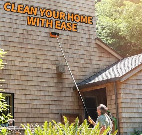 EXTEND-A-REACH 36 Foot Telescoping Duster Kit with 5-30 ft Extension Pole | High Ceiling & Cobweb Cleaning Tool thumbnail 6
