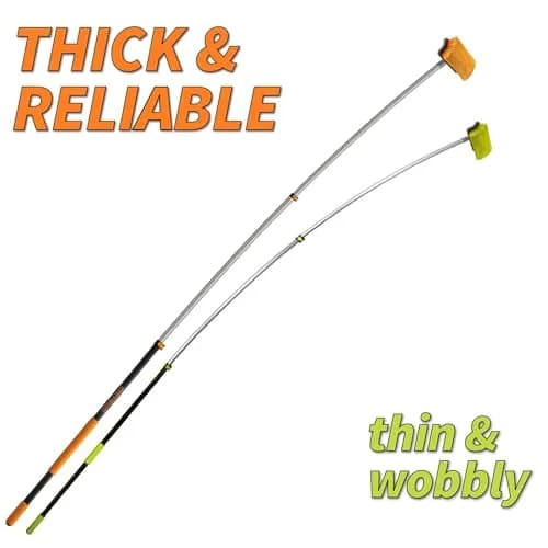 EXTEND-A-REACH 36 Foot Telescoping Duster Kit with 5-30 ft Extension Pole | High Ceiling & Cobweb Cleaning Tool thumbnail 3