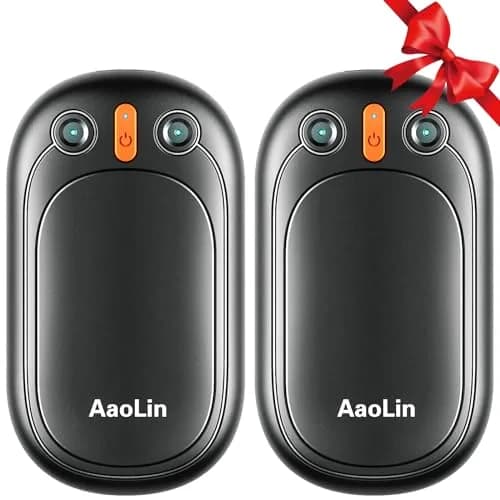 AaoLin Hand Warmers Rechargeable 2 Pack | Long 12Hrs Heating, Portable & Safe thumbnail 1