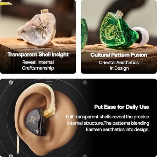 Linsoul TANGZU Wan'er S.G IEM 10mm DD Driver Black | Balanced Sound for Audiophiles thumbnail 5