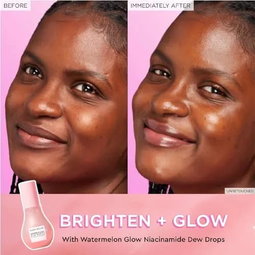 Glow Recipe Watermelon Niacinamide Dew Drops Serum 15ml (0.5 Fl Oz) | Instant Dewy Glow thumbnail 3