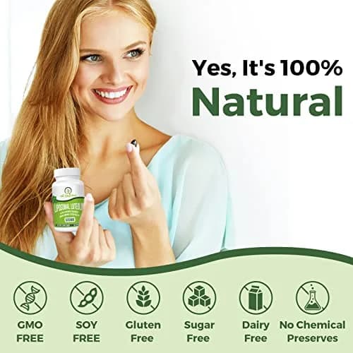 Ulmubra Liposomal Luteolin 500MG | Maximum Absorption, Potent Flavonoid, 120 Softgels, Non-GMO, Gluten Free thumbnail 4