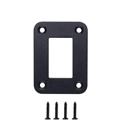 MIIGII 1 Gang Rocker Toggle Switch Panel Aluminum Waterproof Car Boat RV thumbnail 1