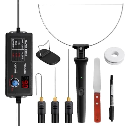 Ncepis Electric Foam Cutter Tool Kit with Digital Voltage Controller & 6 Attachments | 110-240V thumbnail 1