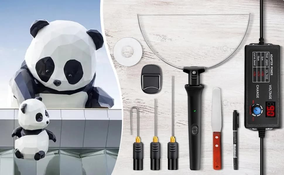 Ncepis Electric Foam Cutter Tool Kit with Digital Voltage Controller & 6 Attachments | 110-240V thumbnail 10