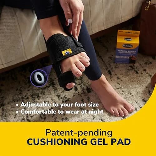 Dr. Scholl's Bunion Relief & Toe Corrector | Night Support for Bunion Pain Relief thumbnail 7