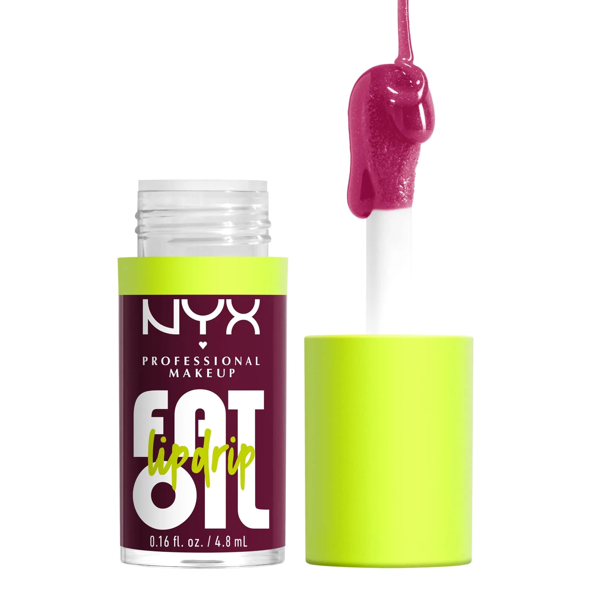 NYX PROFESSIONAL MAKEUP Fat Oil Lip Drip Moisturizing Lip Oil Gloss Missed Call (Sheer Pink) 4.7ml (0.16 Fl Oz) | Vegan Tinted Formula — 04 That's Chic
