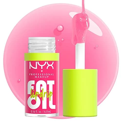 NYX PROFESSIONAL MAKEUP Fat Oil Lip Drip Moisturizing Lip Oil Gloss Missed Call (Sheer Pink) 4.7ml (0.16 Fl Oz) | Vegan Tinted Formula thumbnail 5