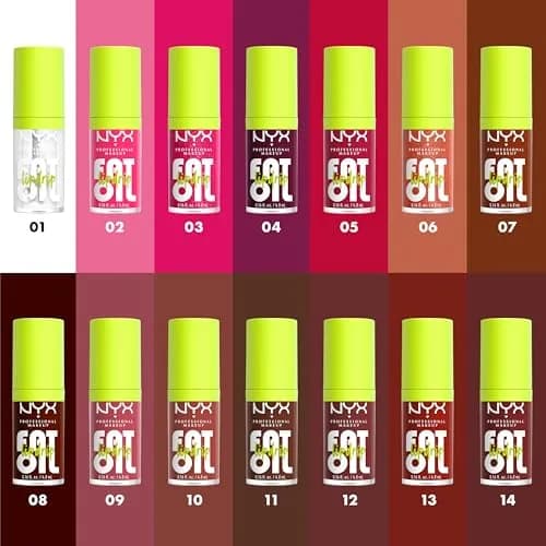 NYX PROFESSIONAL MAKEUP Fat Oil Lip Drip Lip Gloss Follow Back (0.16 Fl Oz / 4.7ml) | Vegan Tinted Formula with Squalane thumbnail 5
