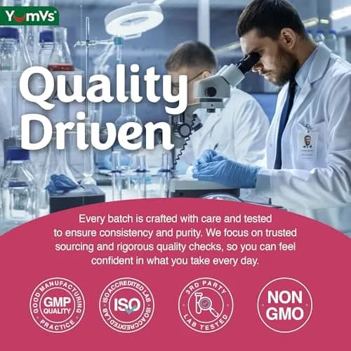 YUM-V'S Magnesium Citrate Gummies 900 mg | Raspberry Flavor, 90 Count, 2-Pack | Supports Nerve & Muscle Function thumbnail 6