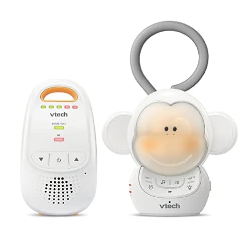 VTech DM1411 Audio Baby Monitor & Portable Soother with Night Light, 1000ft Range, 2-Way Talk, 2-Pack thumbnail 1