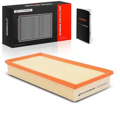 A-Premium Engine Air Filter Compatible with Audi, Land Rover & Porsche | OEM-Standard Fit, Front Side thumbnail 1
