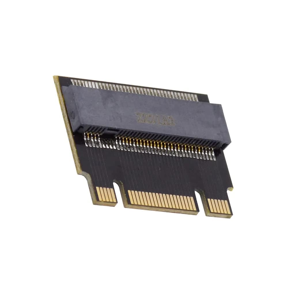 cablecc NVME M-Key to M-Key Extension Adapter 22x30mm to 22x42mm | Support 2230 to 2242 SSDs - main product image