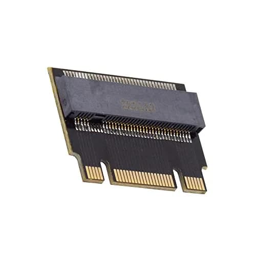 cablecc NVME M-Key to M-Key Extension Adapter 22x30mm to 22x42mm | Support 2230 to 2242 SSDs thumbnail 1
