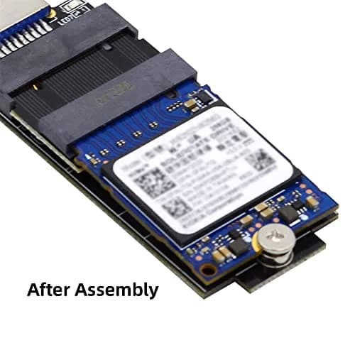 cablecc NVME M-Key to M-Key Extension Adapter 22x30mm to 22x42mm | Support 2230 to 2242 SSDs thumbnail 6
