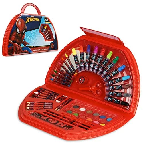 Marvel Kids Art Set for Boys 40+ Pieces | Creative Drawing & Painting Kit for Children thumbnail 1