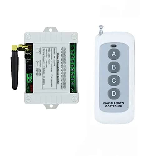 Kaleinavi Wireless Remote Control 4-Channel 12V-36V | Industrial RF Switch with 6 Modes thumbnail 1