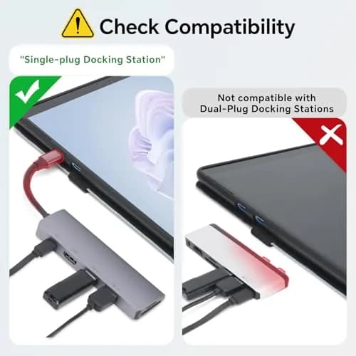 Omnpak Black Case for 13-inch Surface Pro 11/10/9 | Protective Cover with Stand & Stylus Holder thumbnail 2