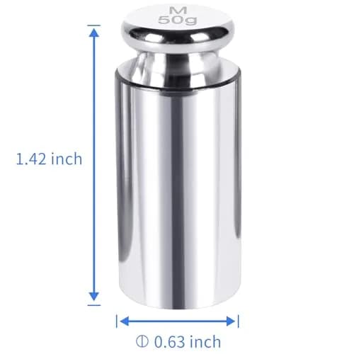 QP OIML Class M1 Calibration Weight 50g (1.76 oz) | Precision Scale Calibration thumbnail 5