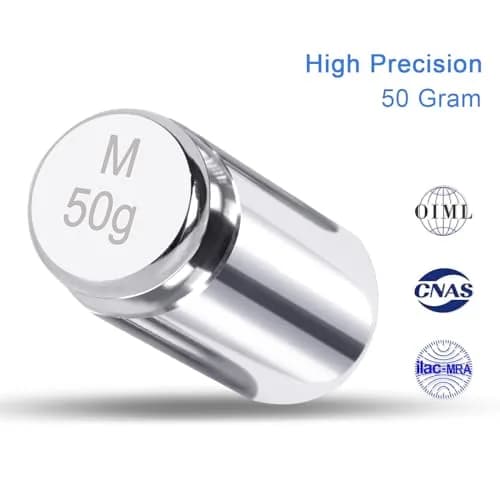 QP OIML Class M1 Calibration Weight 50g (1.76 oz) | Precision Scale Calibration thumbnail 2