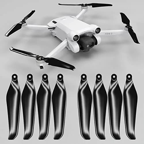 Master Airscrew Stealth Propellers for DJI Mini 3 Pro & Mini 4 Pro - Black, 4 propellers in Set thumbnail 1