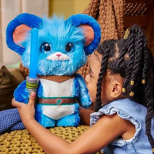 Star Wars: Young Jedi Adventures Jabberin' Jedi Nubs, Electronic Plush, Lights & Sounds, Toys, Preschool Toys for 3 Year Old Boys & Girls thumbnail 9