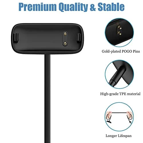 EXMRAT USB Charging Cable for Fitbit Inspire 3, 1m (3.3ft) | Fast Charging Cable thumbnail 3