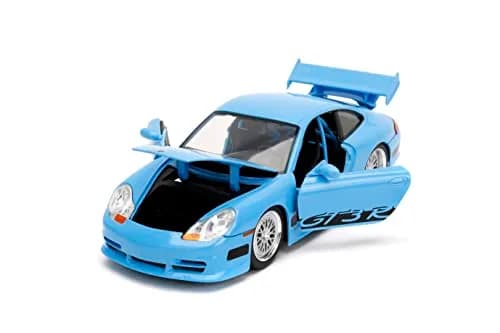 Jada Toys Fast & Furious Brian's Porsche 911 GT3 RS 1:24 Scale Die-cast Car | Licensed Movie Collectible thumbnail 2