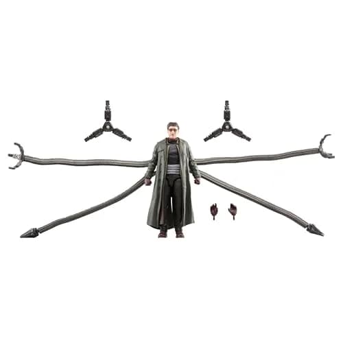 Marvel Legends Series Doc Ock, Spider-Man: No Way Home Collectible, Deluxe 6-Inch Action Figure, 4 Accessories, Ages 4 and Up | Marvel thumbnail 9