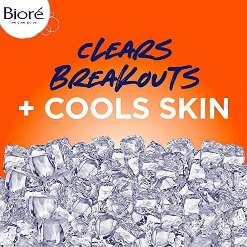 Bioré Blemish Fighting Ice Cleanser With Salicylic Acid, 200 ml (6.77 Fl Oz) - Pack of 3 | Fights Acne & Controls Oil thumbnail 4