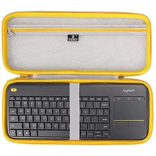 Tourmate Hard Storage Case for Logitech K400 Plus Keyboard | 37.1cm x 16cm x 5.1cm (14.6" x 6.3" x 2") thumbnail 1