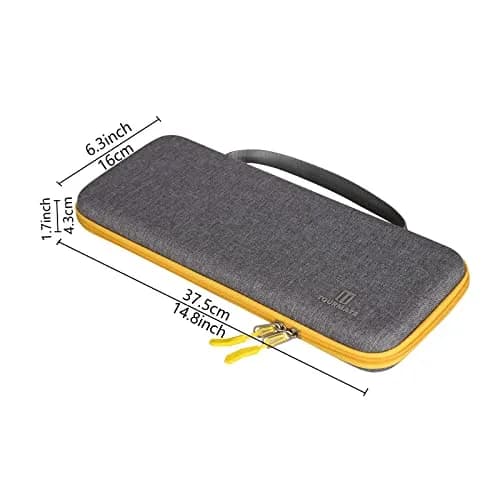 Tourmate Hard Storage Case for Logitech K400 Plus Keyboard | 37.1cm x 16cm x 5.1cm (14.6" x 6.3" x 2") thumbnail 4