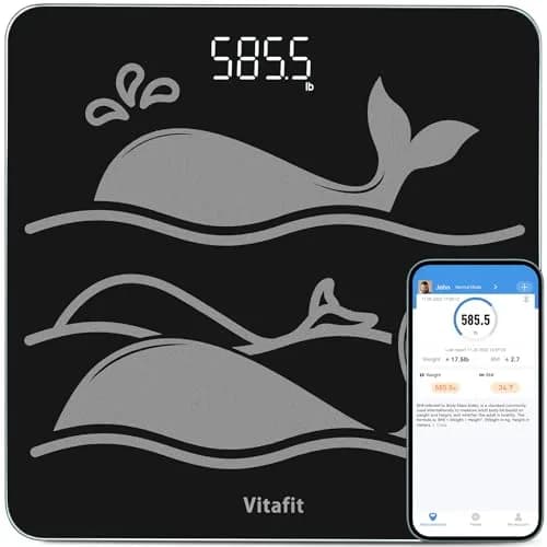 Vitafit Smart Digital Body Weight Scale 300kg (660lb) | App Sync thumbnail 1