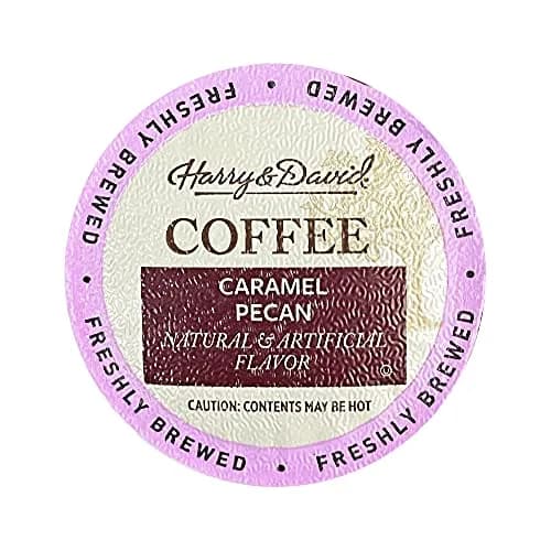 Harry & David Caramel Pecan Coffee 1 Count (Pack of 72) | Single Serve Pods with Kosher Certification thumbnail 2