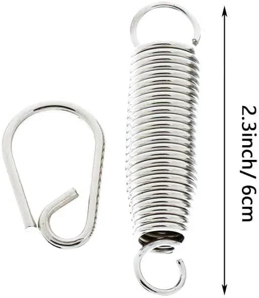 TUOREN Pedal Spring Assembly Bass Drum Foot Pedal Tension Spring | Durable Stainless Steel Replacement 6cm thumbnail 5