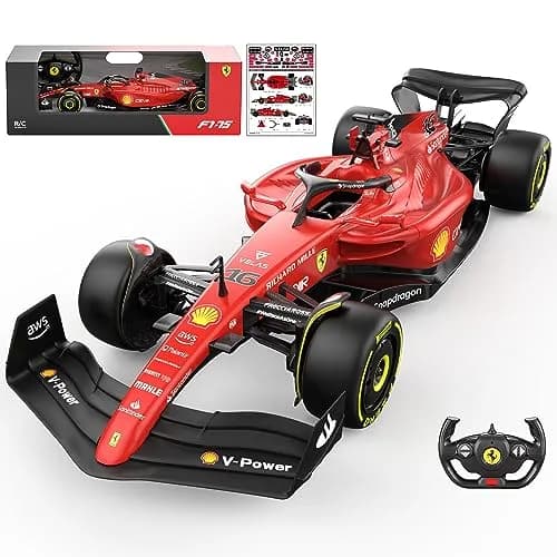 Voltz Toys Ferrari F1 75 RC Car 1:12 Scale | Officially Licensed F1 Replica thumbnail 1