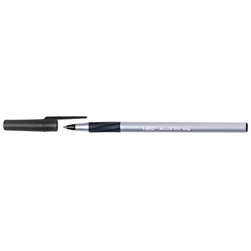 BIC Round Stic Grip Xtra Comfort Ballpoint Pens, Medium Point (1.2mm), Black, Soft Grip For Added Comfort And Control, 648 Count Total | Bulk Pack Writing Instrument thumbnail 4