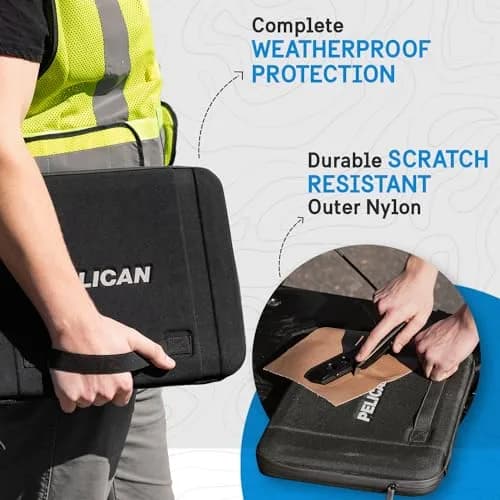 Pelican 16" Laptop Sleeve - Water Resistant Heavy Duty Case | Rugged Armor for MacBook & Tablets thumbnail 2