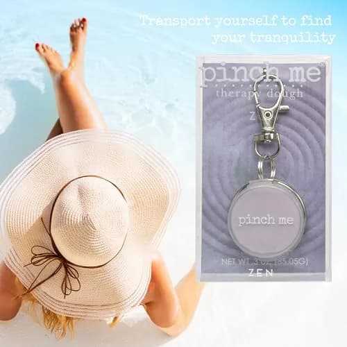 Pinch Me Therapy Dough Locket Combo - Aromatherapy Stress Relief Putty, 3oz + 0.3oz Locket | Holistic Calm thumbnail 2